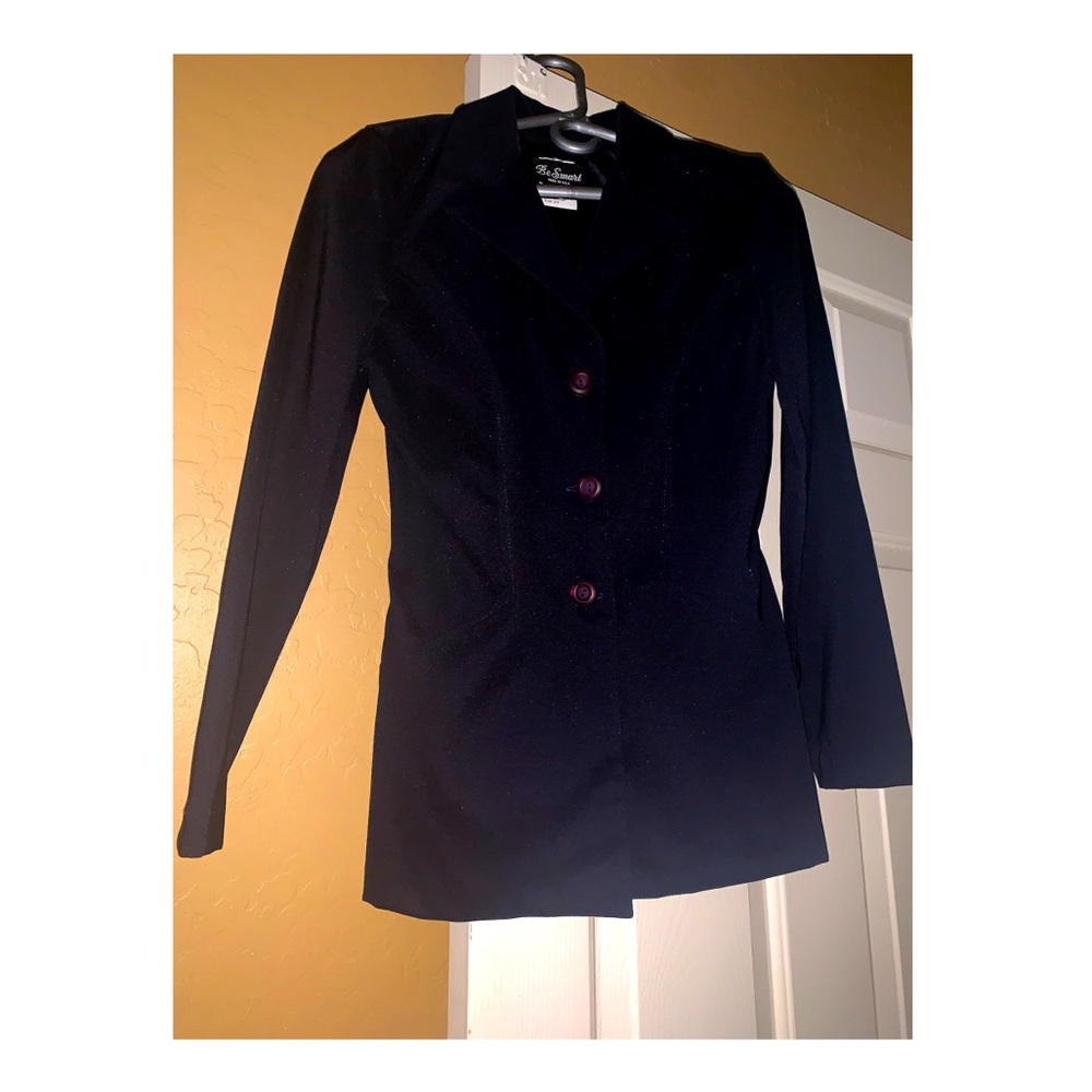 a at Dark navy blue women's blazer